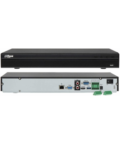 DAHUA NVR5232-4KS2, 32Kanal, 12Mpix, H265+, 2 HDD Desteği, 1080P Kayıt, 320Mbps Bant Genişliği, NVR